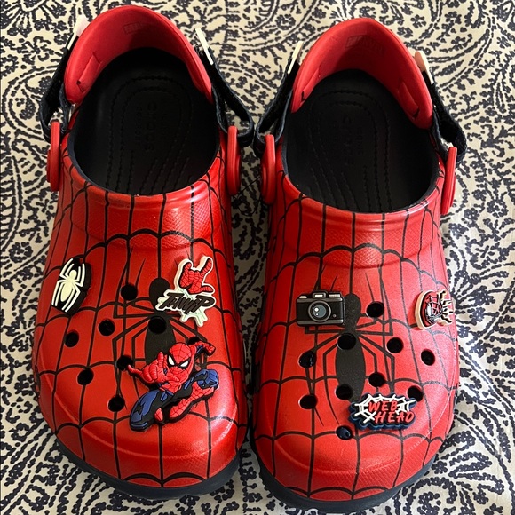 CROCS Spider-Man Kids- Red